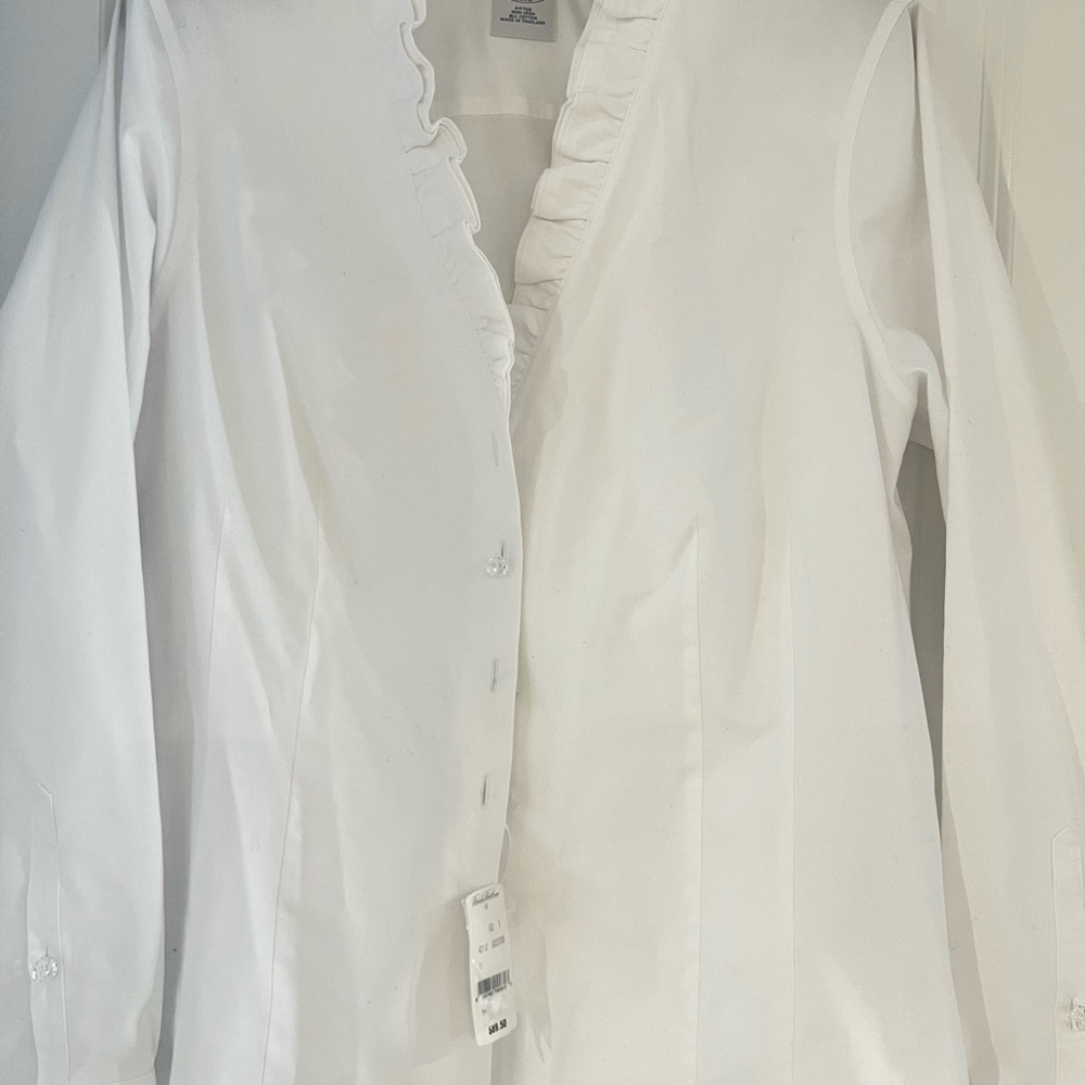 Brooks Brothers Classic White Blouse